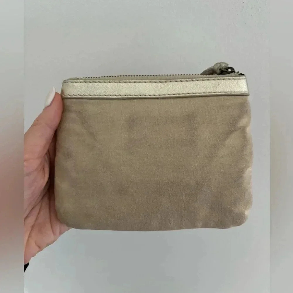 Balenciaga Paris Cloth Coin Wallet with Leather Trim - Picture 4 of 5